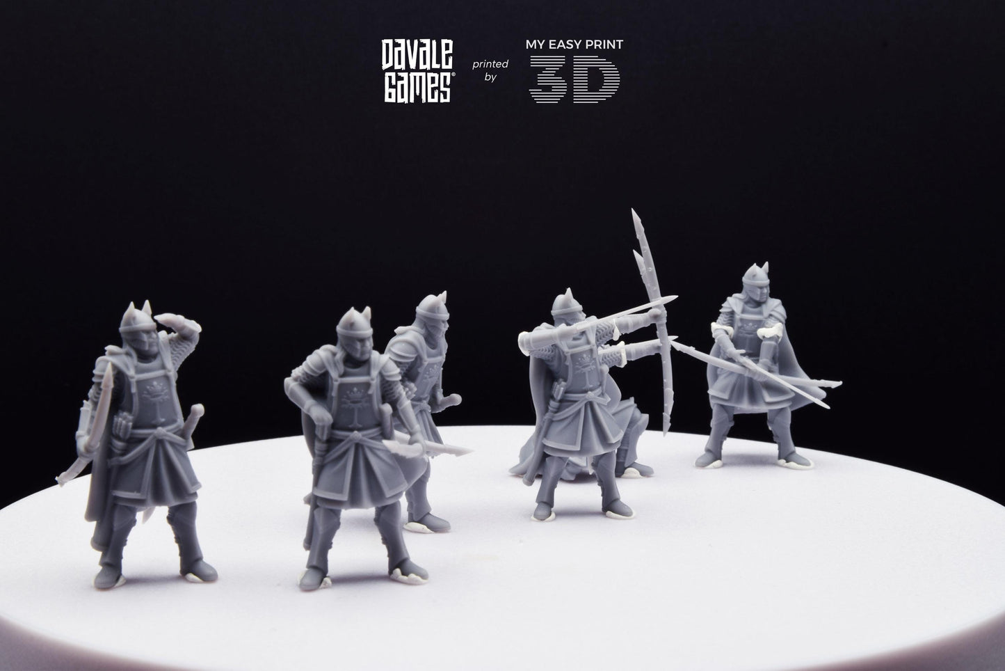 High Human Archer - Davale Games - 3D Printed with high quality resin for LOTR/D&D games
