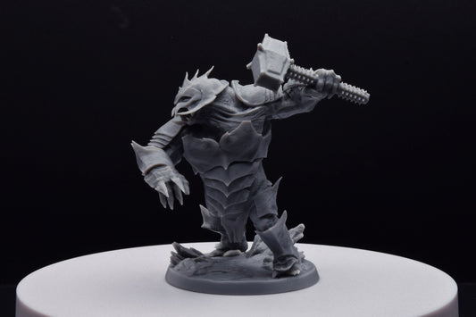 Armoured/No Armored Troll pose 01/02/03 - Mini Monster Mayhem - 3D Printed with high quality resin for LOTR/D&D games