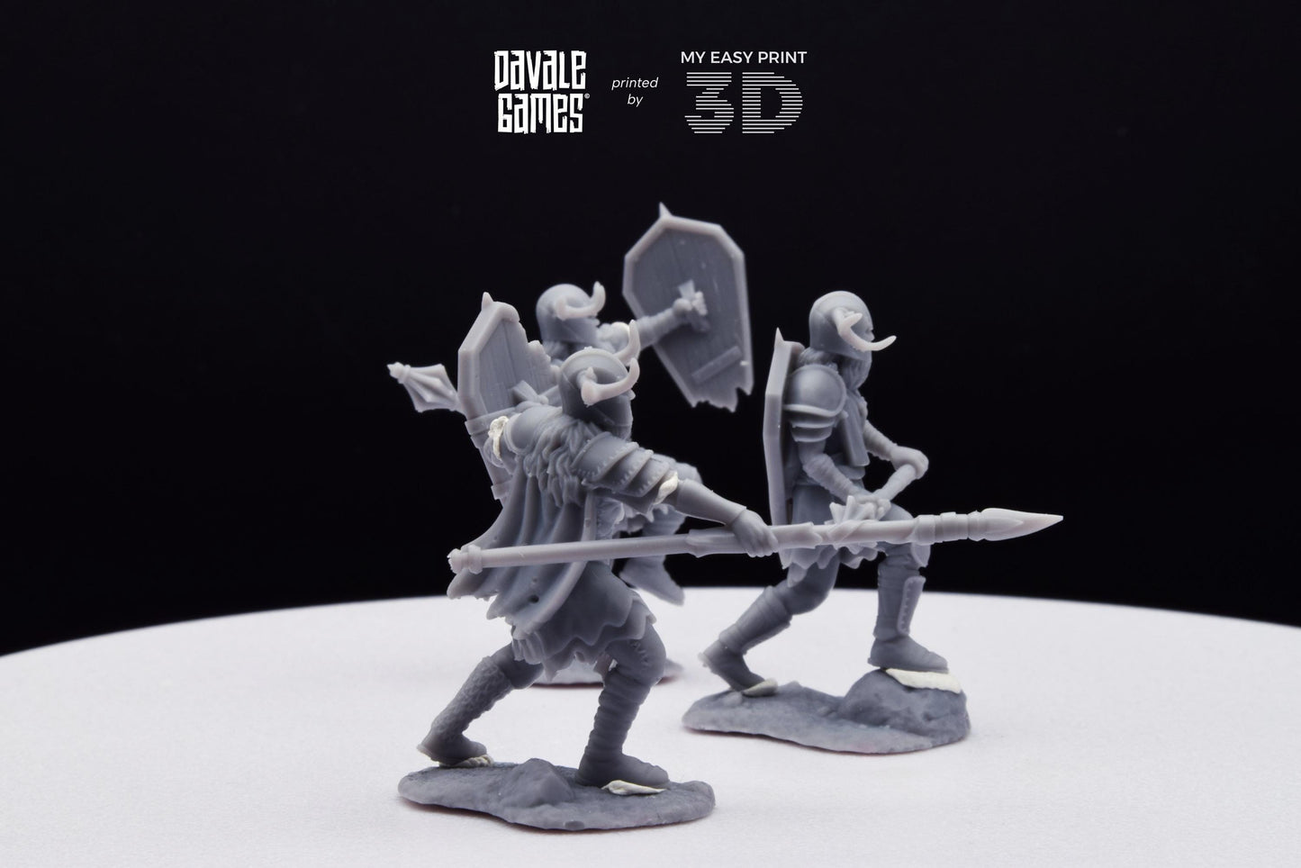 Khalüm Faction - Warriors Extra Poses - Dead City - Davale Games - 3D Printed with high quality resin for LOTR/D&D games