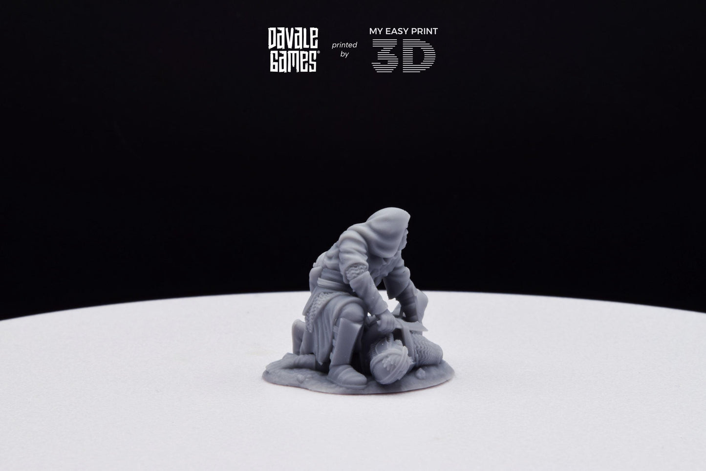 Orc Thief - Davale Games - 3D Printed with high quality resin for LOTR/D&D games