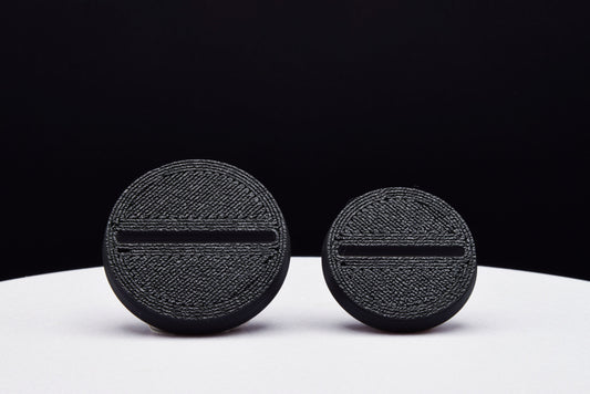 Slotted Round Bases for Miniatures - 20mm 25mm 28.5mm 30mm 32mm - 3D Printed with high quality PLA+ for Tabletop Games/Wargames/D&D games