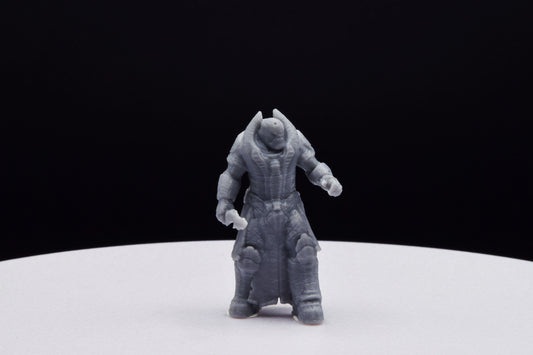 Gears Of War General Raam Ot Miniature - TheSTLSmith - 3D Printed with high quality resin for Skirmish/D&D games