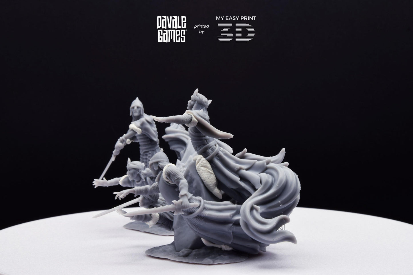 Shadows of Anagar - Dead City - Davale Games - 3D Printed with high quality resin for LOTR/D&D games