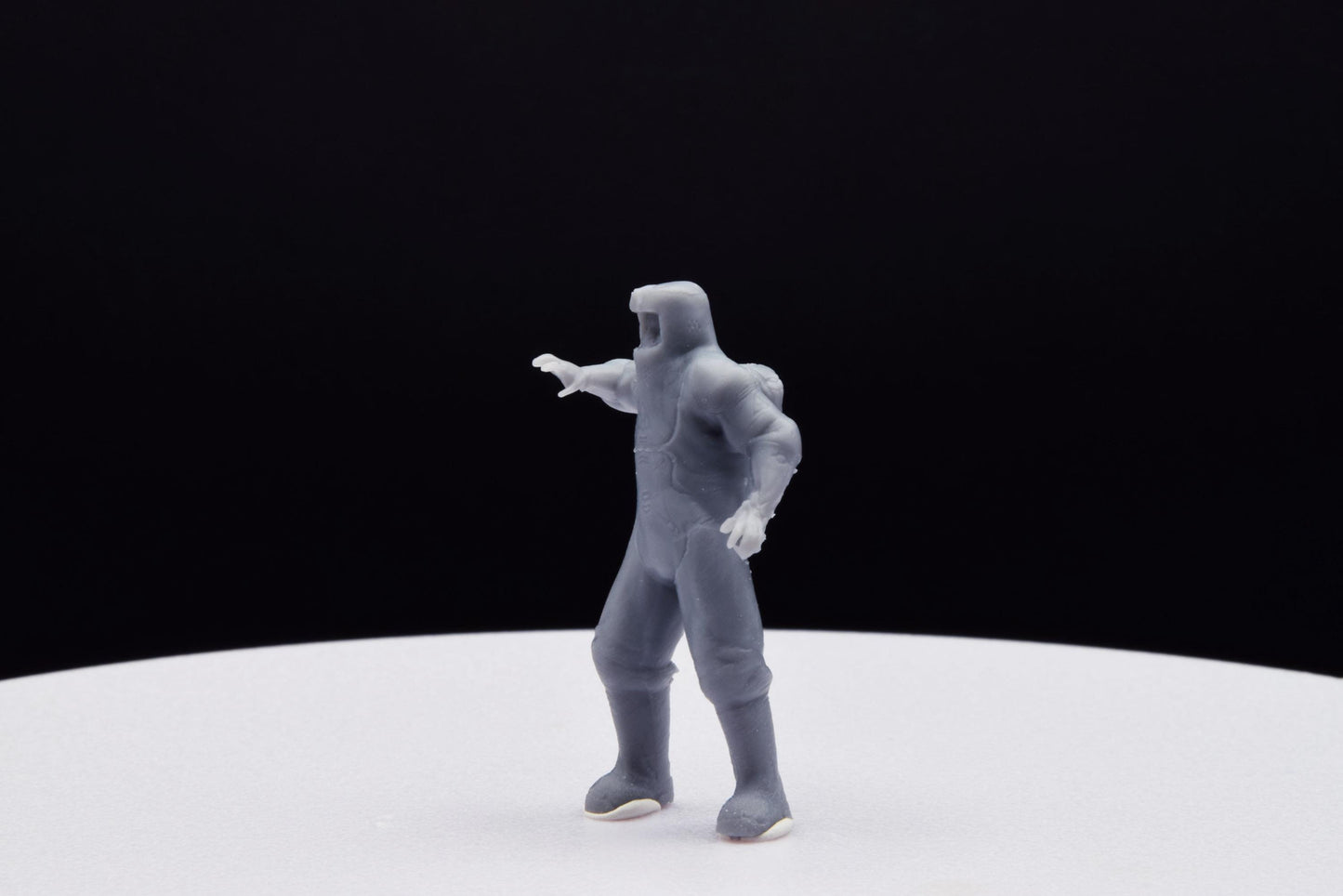 Doom Zombie Hazmat Miniature - Fanmade - TheSTLSmith - 3D Printed with high quality resin for Skirmish/D&D games