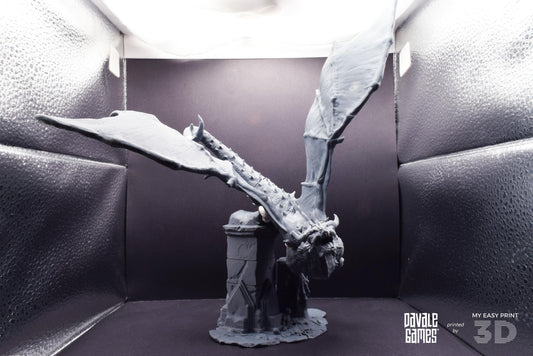Dragon - Goblins of the cave - Davale Games - 3D Printed with high quality resin for LOTR/D&D games