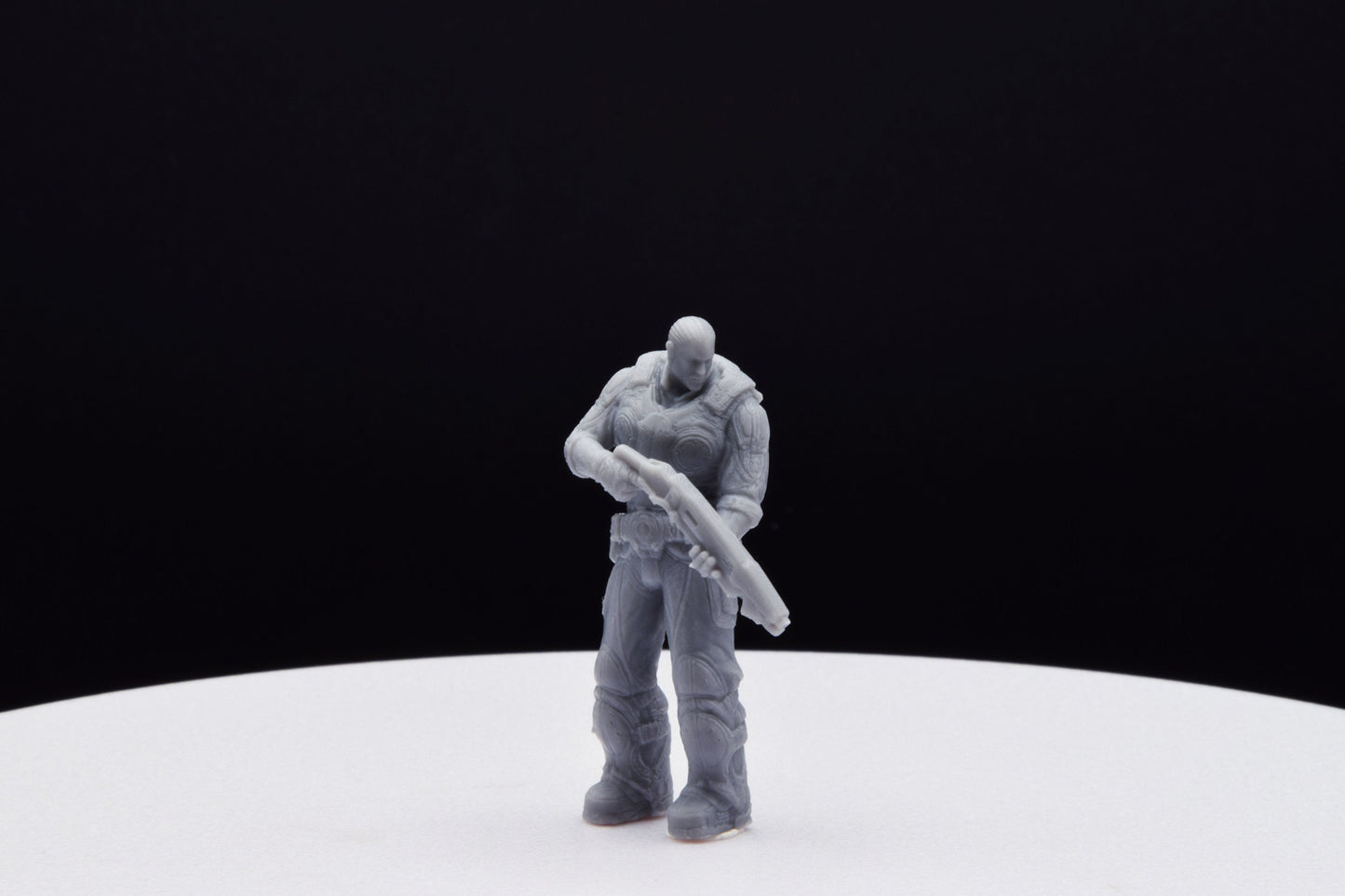 Gears Of War Jace Stratton Ot Miniature - TheSTLSmith - 3D Printed with high quality resin for Skirmish/D&D games