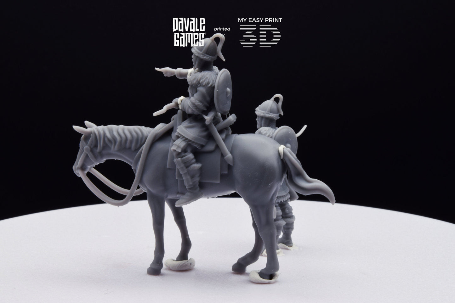 Attila the Hun - Battle of The Catalaunian Plains - Foot and Mounted - Davale Games - Historical games - 3D Printed with high quality resin