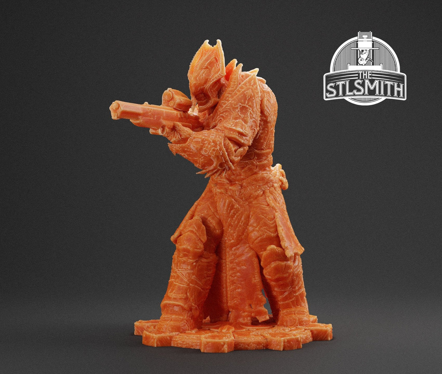 Gears Of War Theron Palace Guard Ot Miniature - TheSTLSmith - 3D Printed with high quality resin for Skirmish/D&D games