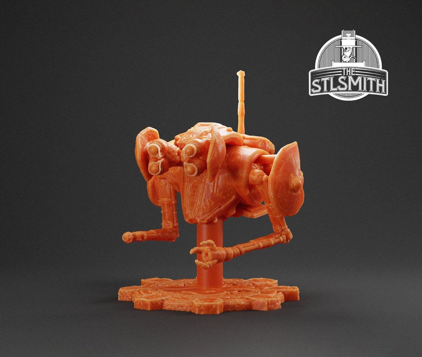 Gears Of War Jackbot Ot Miniature - TheSTLSmith - 3D Printed with high quality resin for Skirmish/D&D games