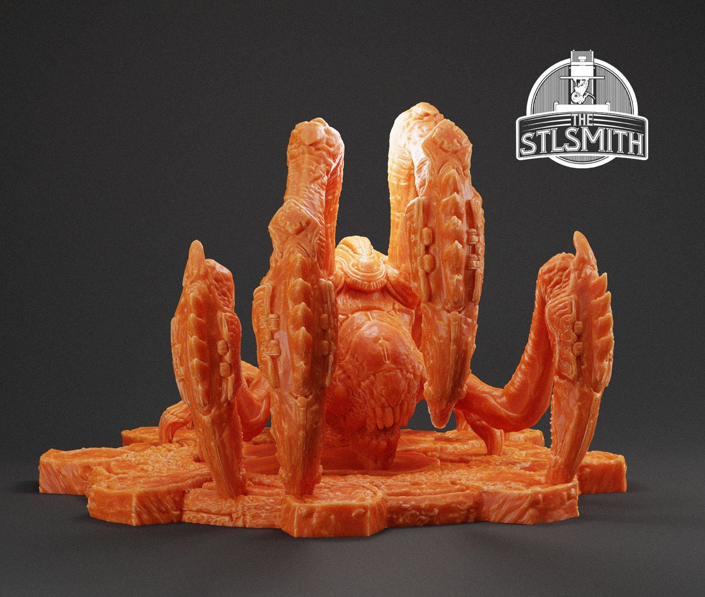 Gears Of War Corpser Larva Ot Miniature - TheSTLSmith - 3D Printed with high quality resin for Skirmish/D&D games