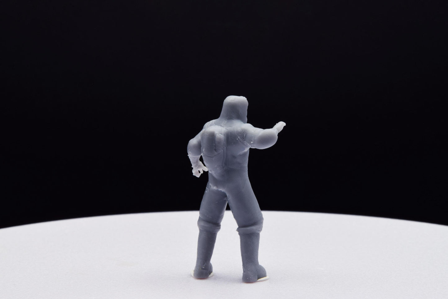 Doom Zombie Hazmat Miniature - Fanmade - TheSTLSmith - 3D Printed with high quality resin for Skirmish/D&D games