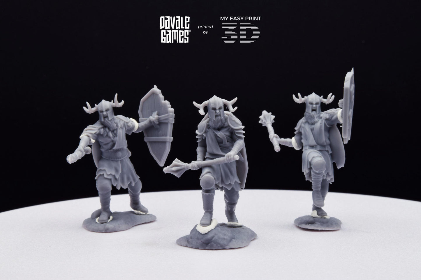 Khalüm Faction - Warriors Extra Poses - Dead City - Davale Games - 3D Printed with high quality resin for LOTR/D&D games