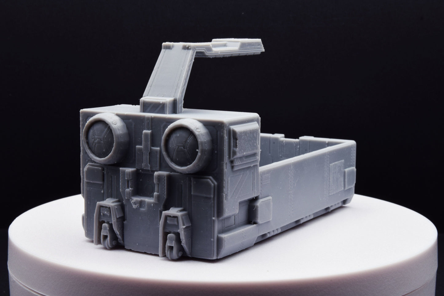 Gears Of War DeeBee Train Cart Miniature - TheSTLSmith - 3D Printed with high quality resin for Skirmish/D&D games