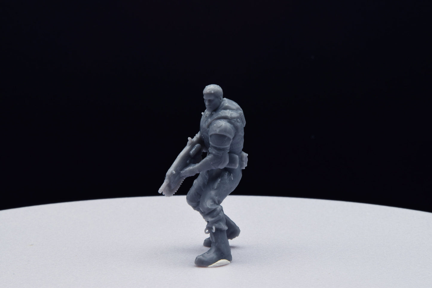 Gears Of War COG JD Fenix Ot Miniature - TheSTLSmith - 3D Printed with high quality resin for Skirmish/D&D games