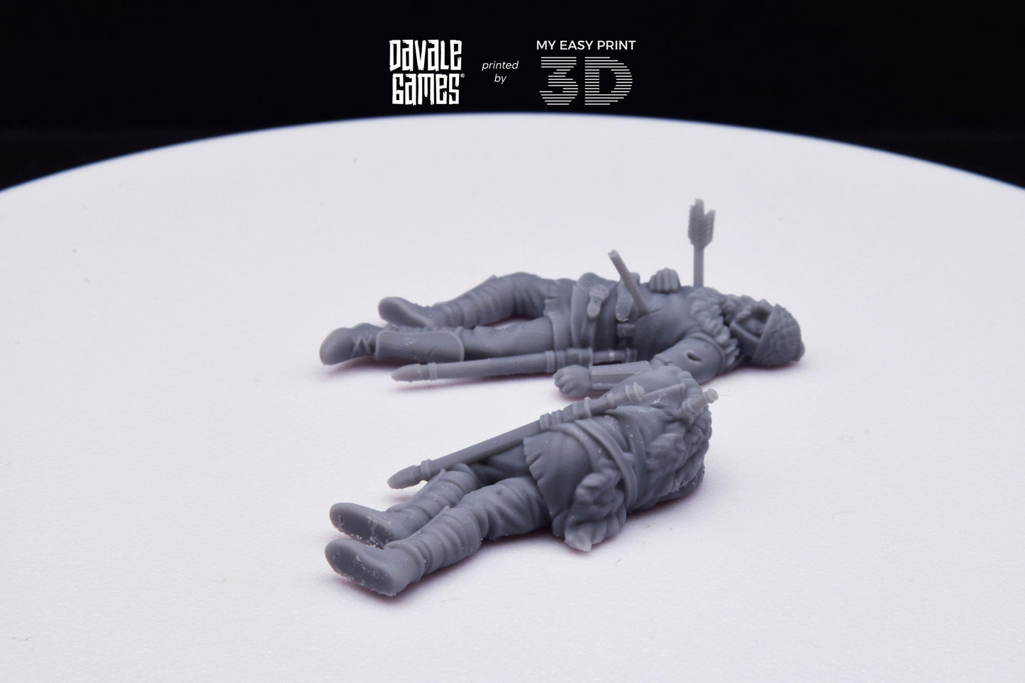 Gepids Casualties - Davale Games - Historical games - 3D Printed with high quality resin