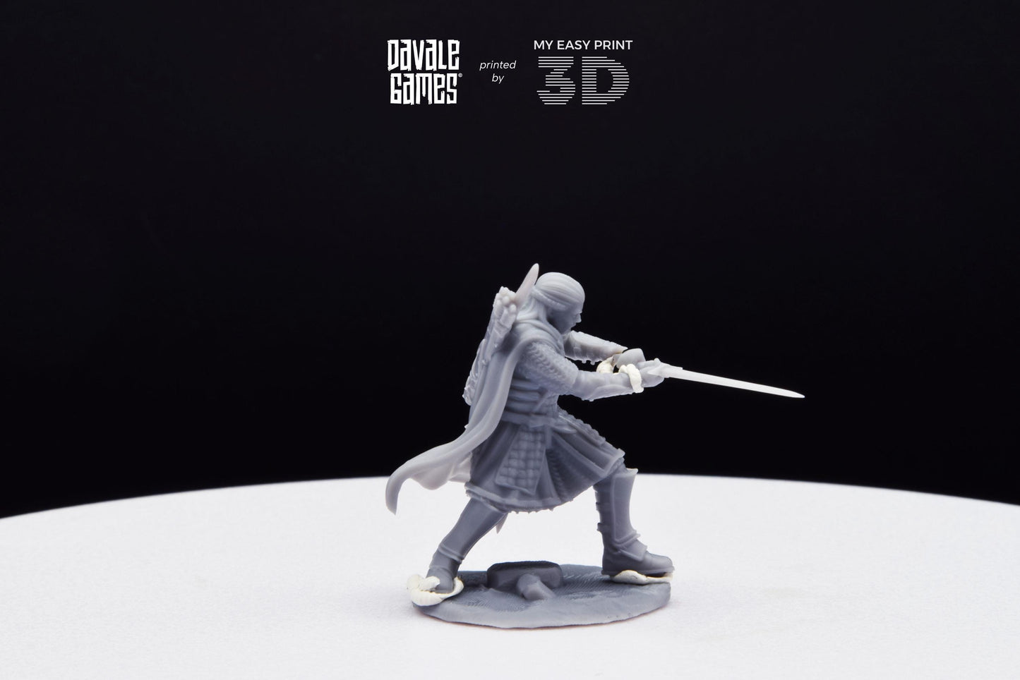 Aranäe, The King's son - Dead City - Davale Games - 3D Printed with high quality resin for LOTR/D&D games