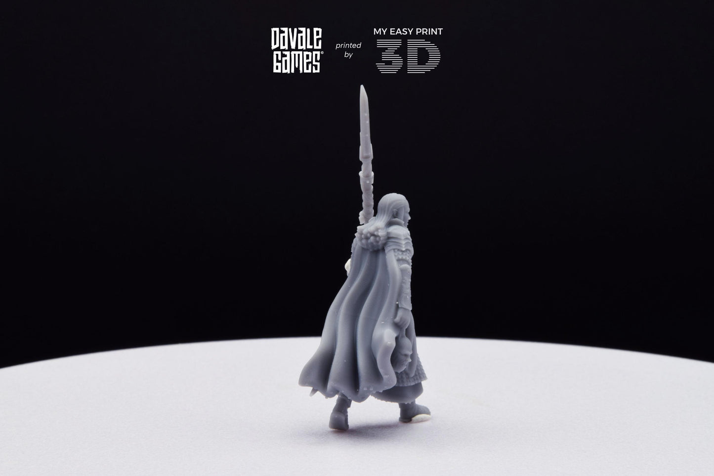 Wood Elf Captain - Davale Games - 3D Printed with high quality resin for LOTR/D&D games