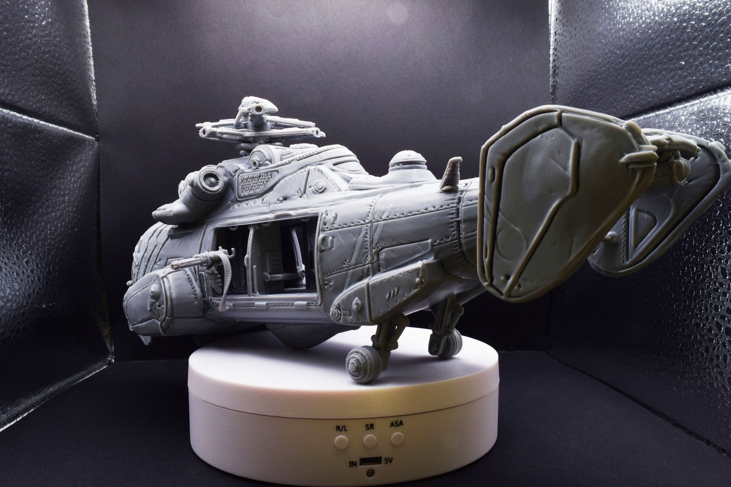 Gears Of War COG Kingraven Helicopter Ot Miniature - TheSTLSmith - 3D Printed with high quality resin for Skirmish/D&D games