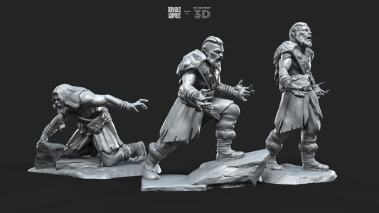 Bersekers Halfwolf - Davale Games - Mythological games - 3D Printed with high quality resin