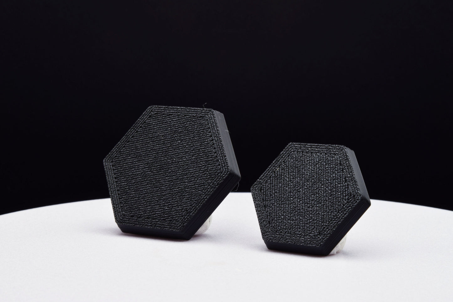 Hexagonal Bases for Miniatures - 20mm to 100mm - 3D Printed with high quality PLA+ for Tabletop Games/Wargames/D&D games