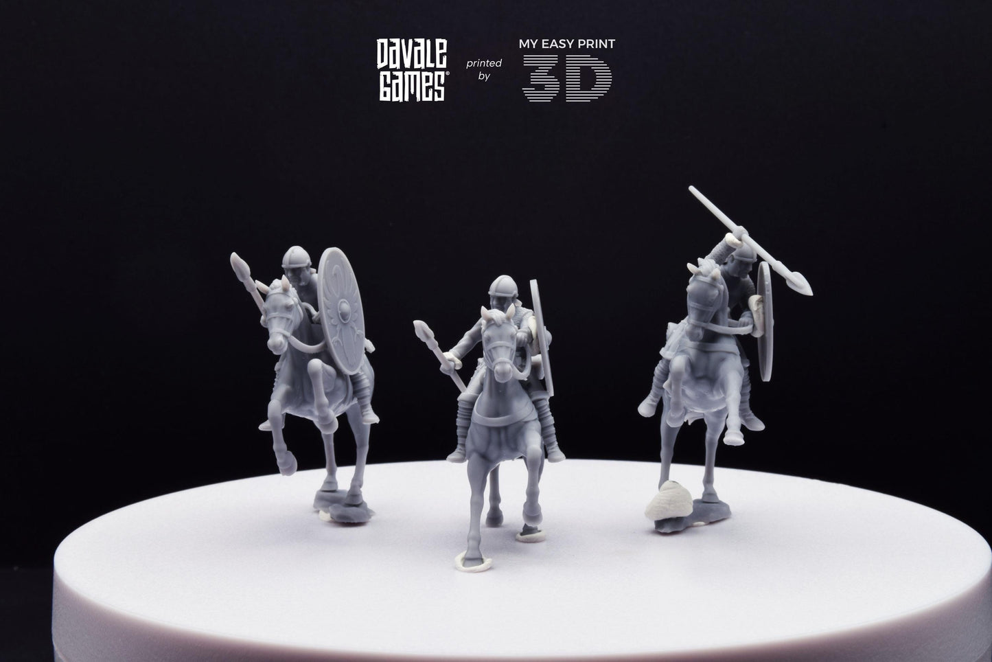 Roman Cavalry - Davale Games - Historical games - 3D Printed with high quality resin