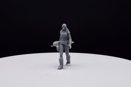 Gears Of War Anya Stroud Command Ot Miniature - TheSTLSmith - 3D Printed with high quality resin for Skirmish/D&D games