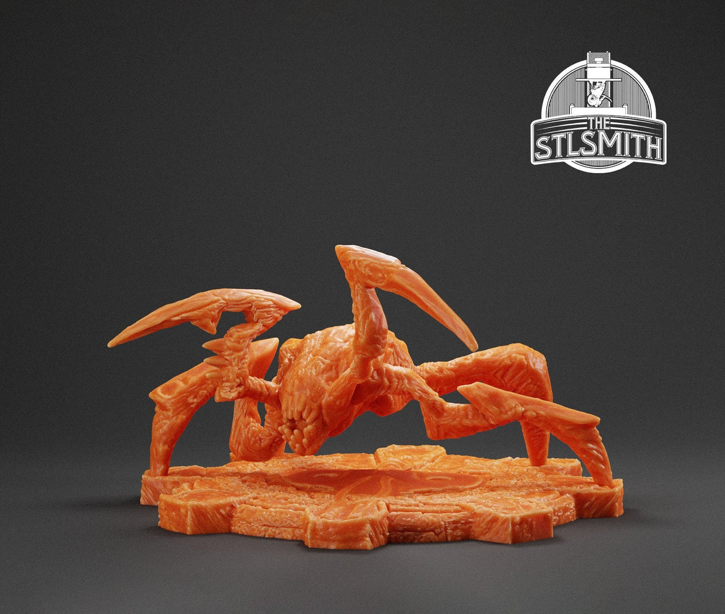 Gears Of War Lambent Polyp Ot Miniature - TheSTLSmith - 3D Printed with high quality resin for Skirmish/D&D games