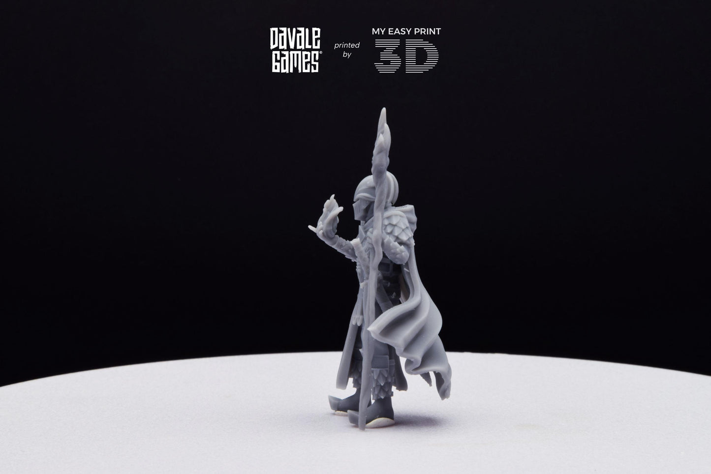 Bordörgin The Great Sorcerer - Dragon Army - Davale Games - 3D Printed with high quality resin for LOTR/D&D games