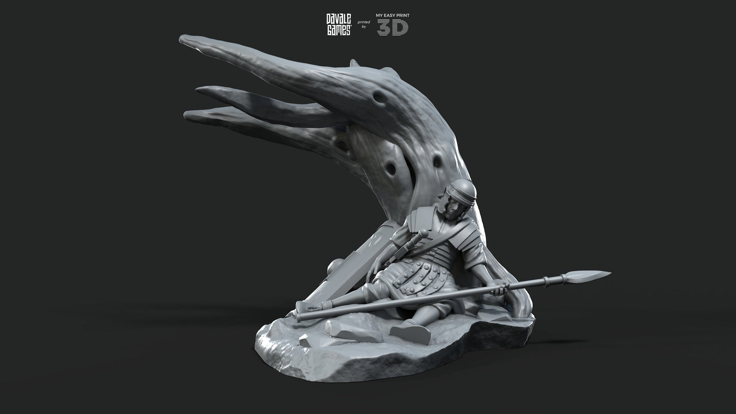 Roman casualty - Davale Games - Historical games - 3D Printed with high quality resin