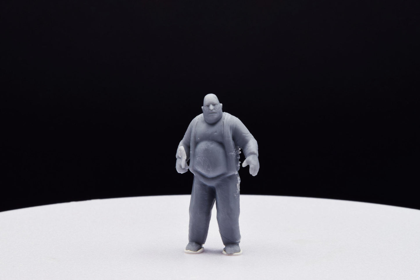 Doom Zombie Fatty Miniature - Fanmade - TheSTLSmith - 3D Printed with high quality resin for Skirmish/D&D games