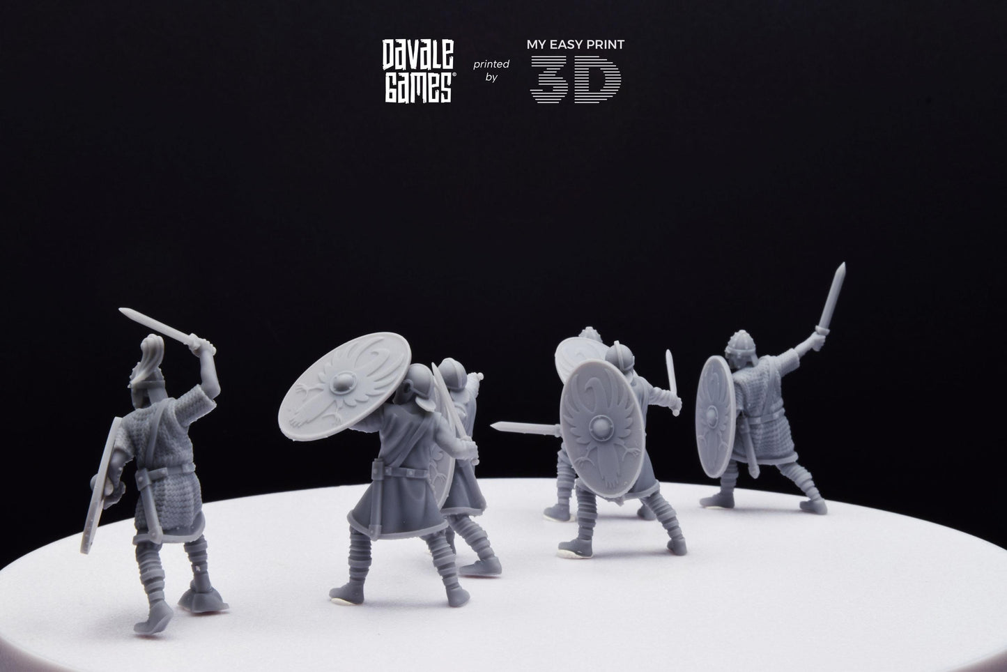 Roman Soldiers with Sword - Davale Games - Historical games - 3D Printed with high quality resin