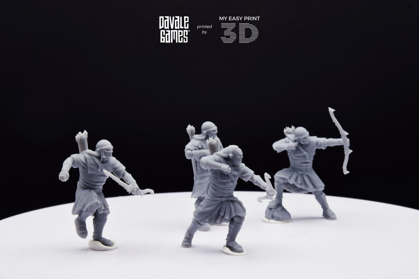 Outrider Blood Handed Orc - Davale Games - 3D Printed with high quality resin for LOTR/D&D games