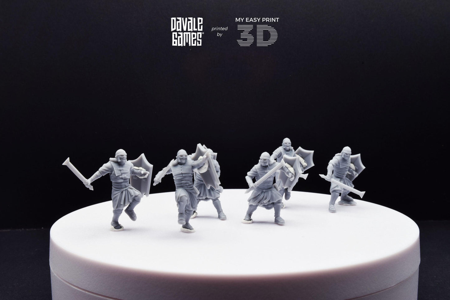 Outrider Blood Handed Orc - Davale Games - 3D Printed with high quality resin for LOTR/D&D games