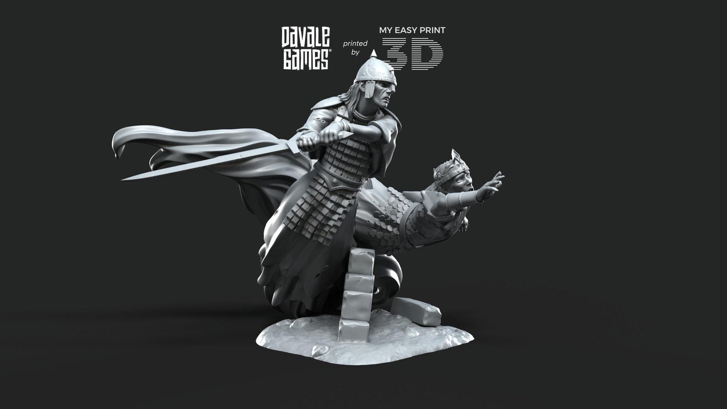 Shadows of Anagar - Dead City - Davale Games - 3D Printed with high quality resin for LOTR/D&D games
