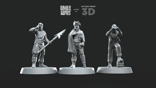 Bucaneers of the Black Bay - Ballista with Dotation - Davale Games - 3D Printed with high quality resin for LOTR/D&D games (Copy)