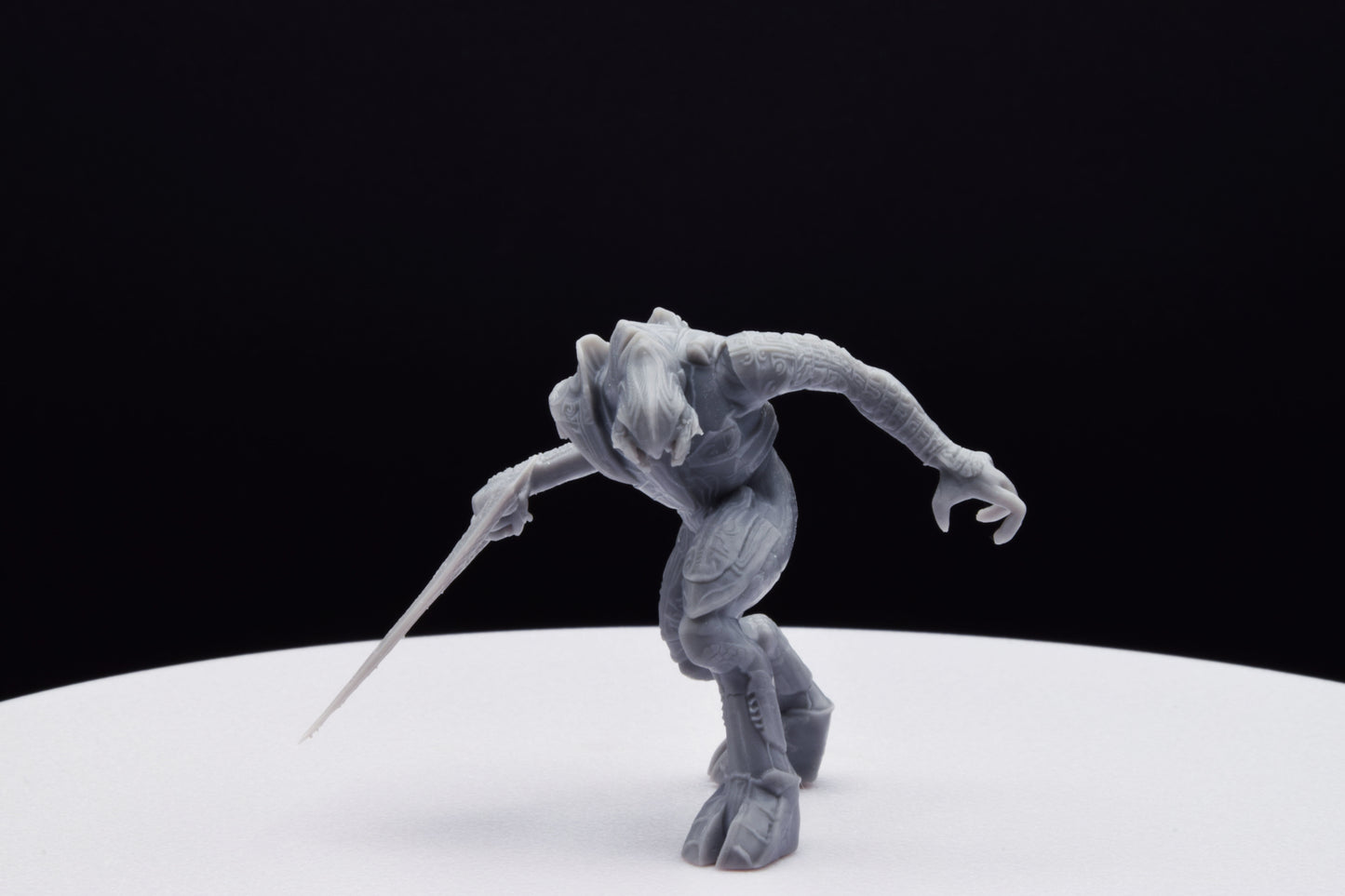 Halo Arbiter Miniature - TheSTLSmith - 3D Printed with High Quality Resin for Wargame/Skirmish/D&D