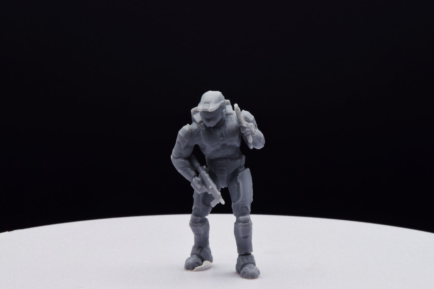Halo Spartan Halo Master Chief Miniature - TheSTLSmith - 3D Printed with High Quality Resin for Wargame/Skirmish/D&D