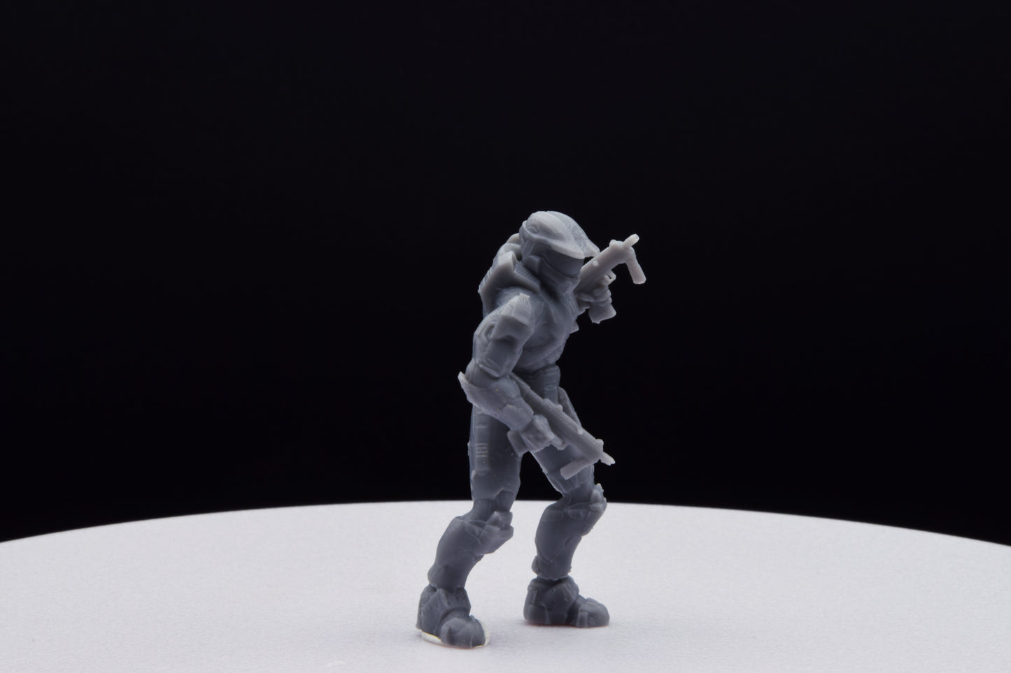 Halo Spartan Halo Master Chief Miniature - TheSTLSmith - 3D Printed with High Quality Resin for Wargame/Skirmish/D&D