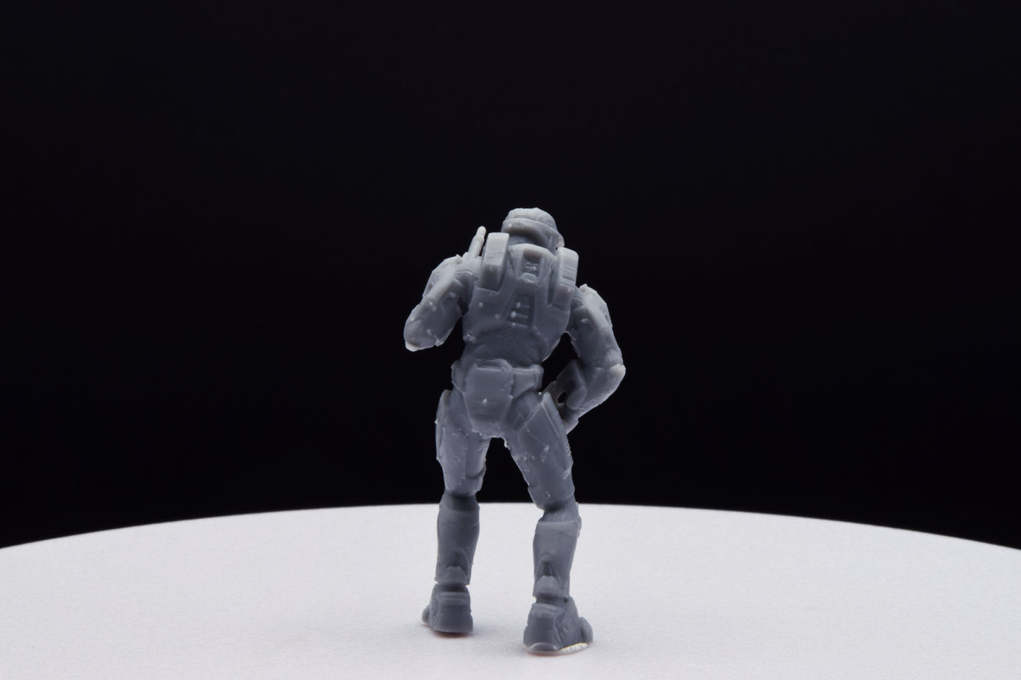 Halo Spartan Halo Master Chief Miniature - TheSTLSmith - 3D Printed with High Quality Resin for Wargame/Skirmish/D&D