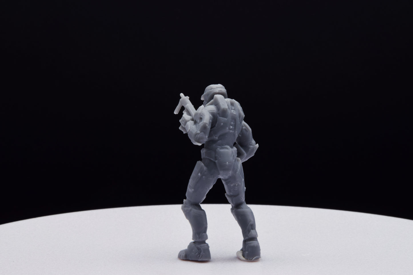 Halo Spartan Halo Master Chief Miniature - TheSTLSmith - 3D Printed with High Quality Resin for Wargame/Skirmish/D&D
