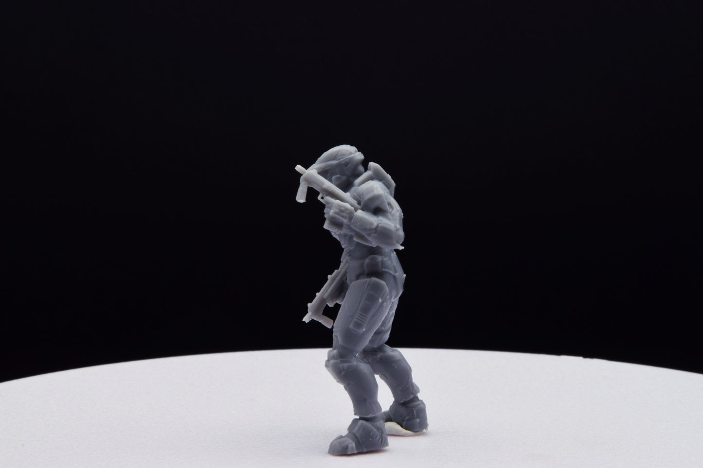 Halo Spartan Halo Master Chief Miniature - TheSTLSmith - 3D Printed with High Quality Resin for Wargame/Skirmish/D&D