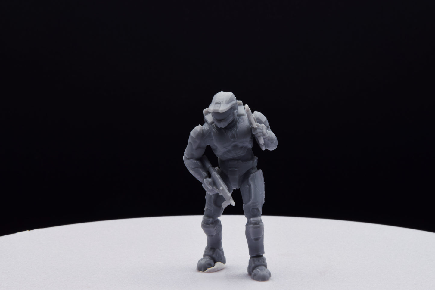 Halo Spartan Halo Master Chief Miniature - TheSTLSmith - 3D Printed with High Quality Resin for Wargame/Skirmish/D&D