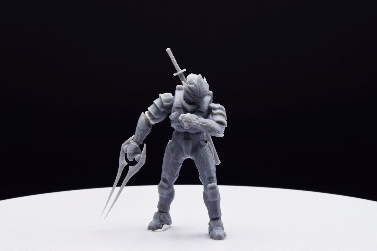 Halo Spartan Chief Hayabusa Miniature - TheSTLSmith - 3D Printed with High Quality Resin for Wargame/Skirmish/D&D