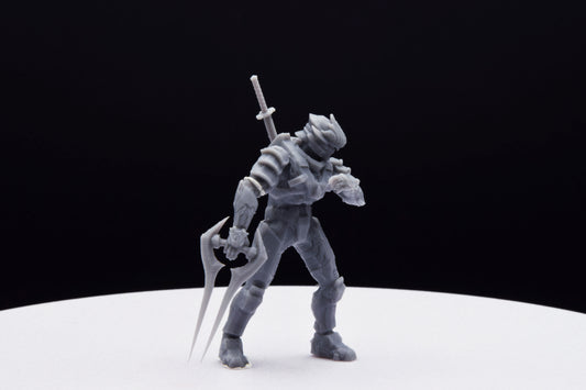 Halo Spartan Chief Hayabusa Miniature - TheSTLSmith - 3D Printed with High Quality Resin for Wargame/Skirmish/D&D