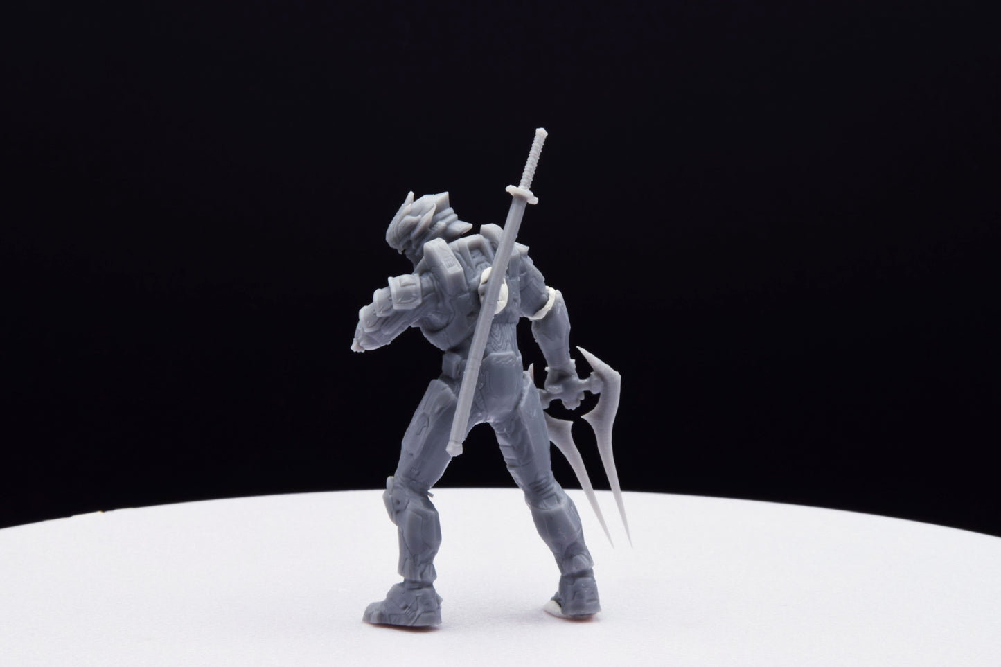 Halo Spartan Chief Hayabusa Miniature - TheSTLSmith - 3D Printed with High Quality Resin for Wargame/Skirmish/D&D