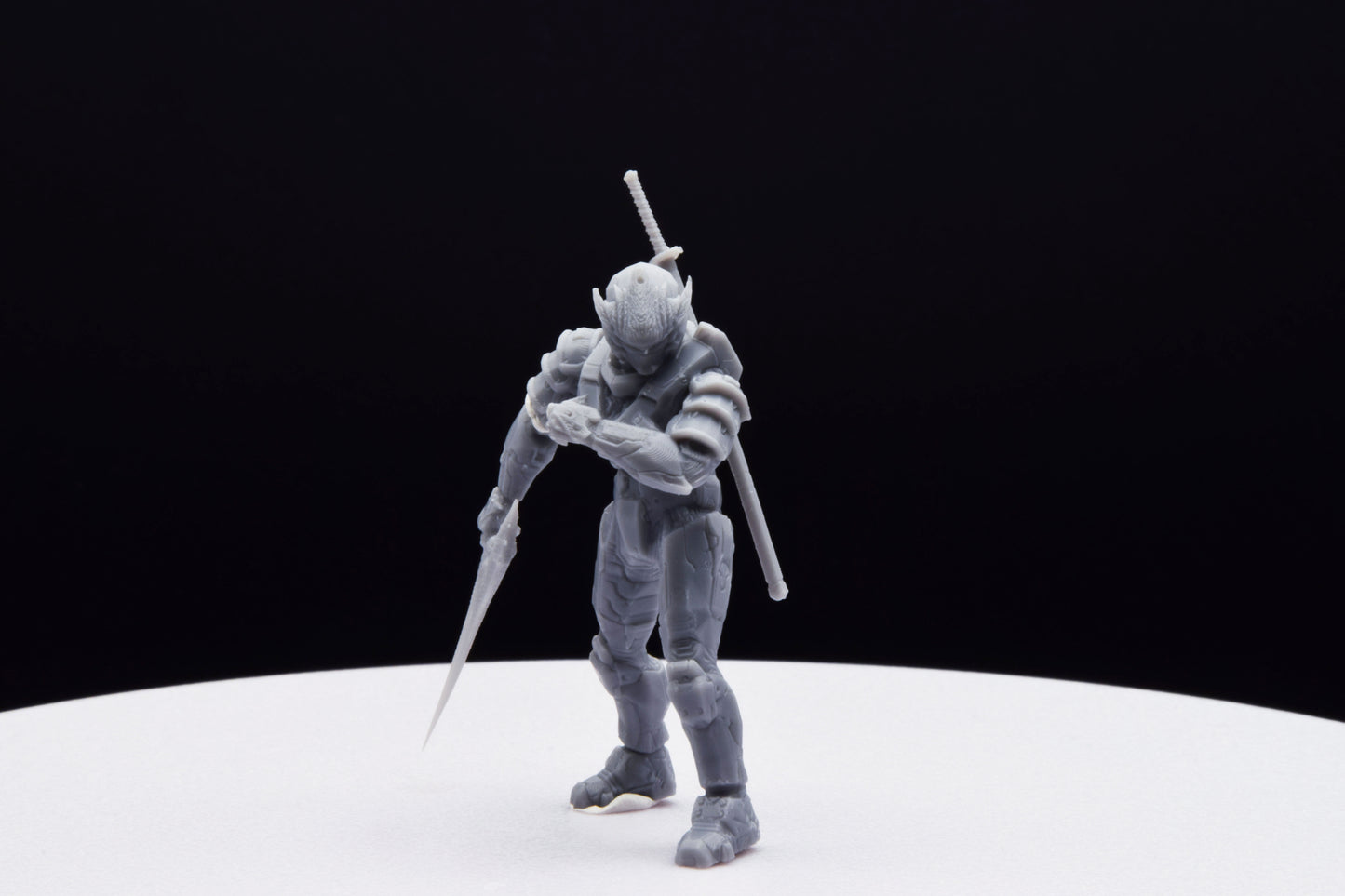 Halo Spartan Chief Hayabusa Miniature - TheSTLSmith - 3D Printed with High Quality Resin for Wargame/Skirmish/D&D