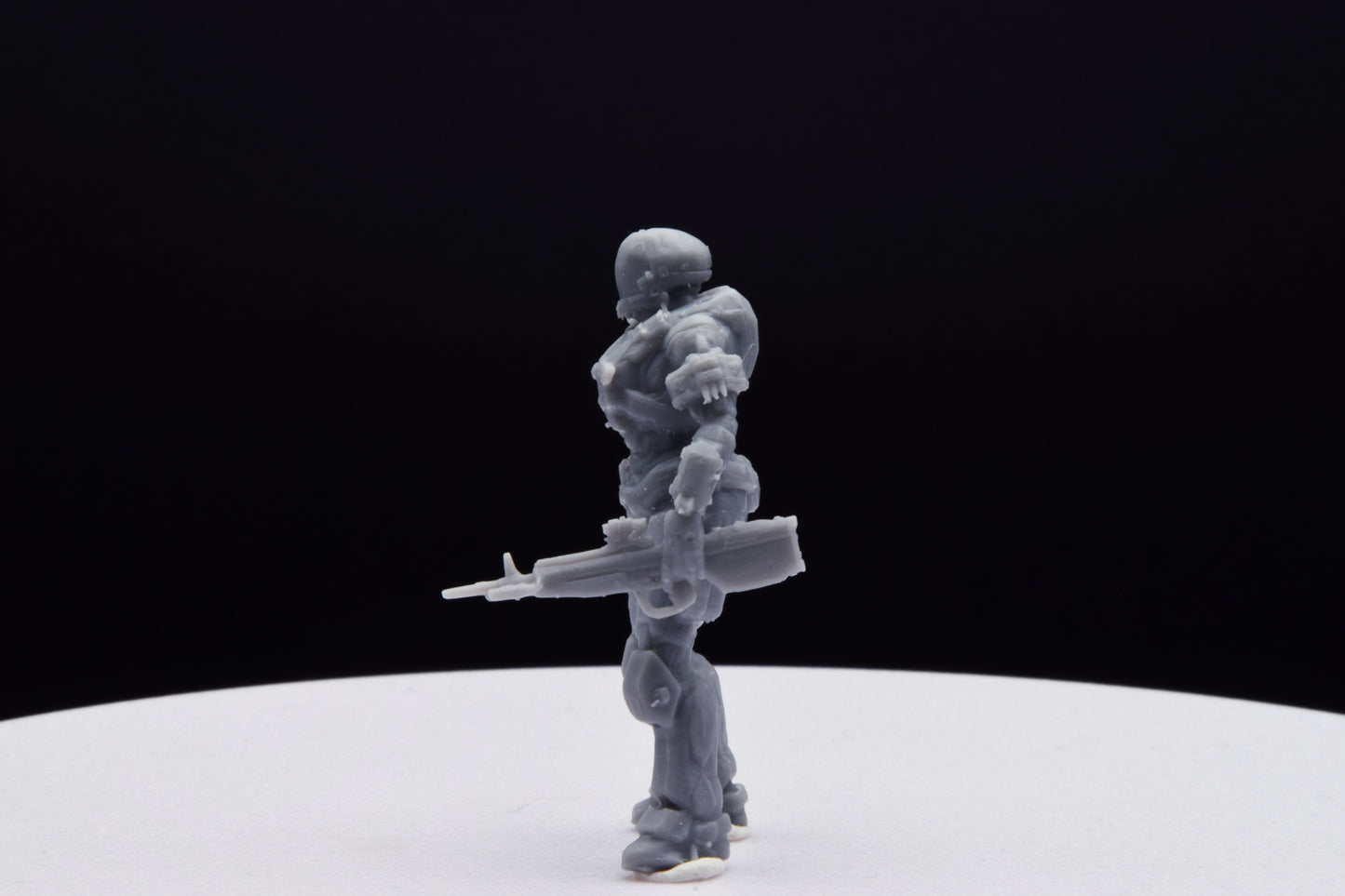 Halo Custom Spartan Type 11 Miniature - TheSTLSmith - 3D Printed with High Quality Resin for Wargame/Skirmish/D&D