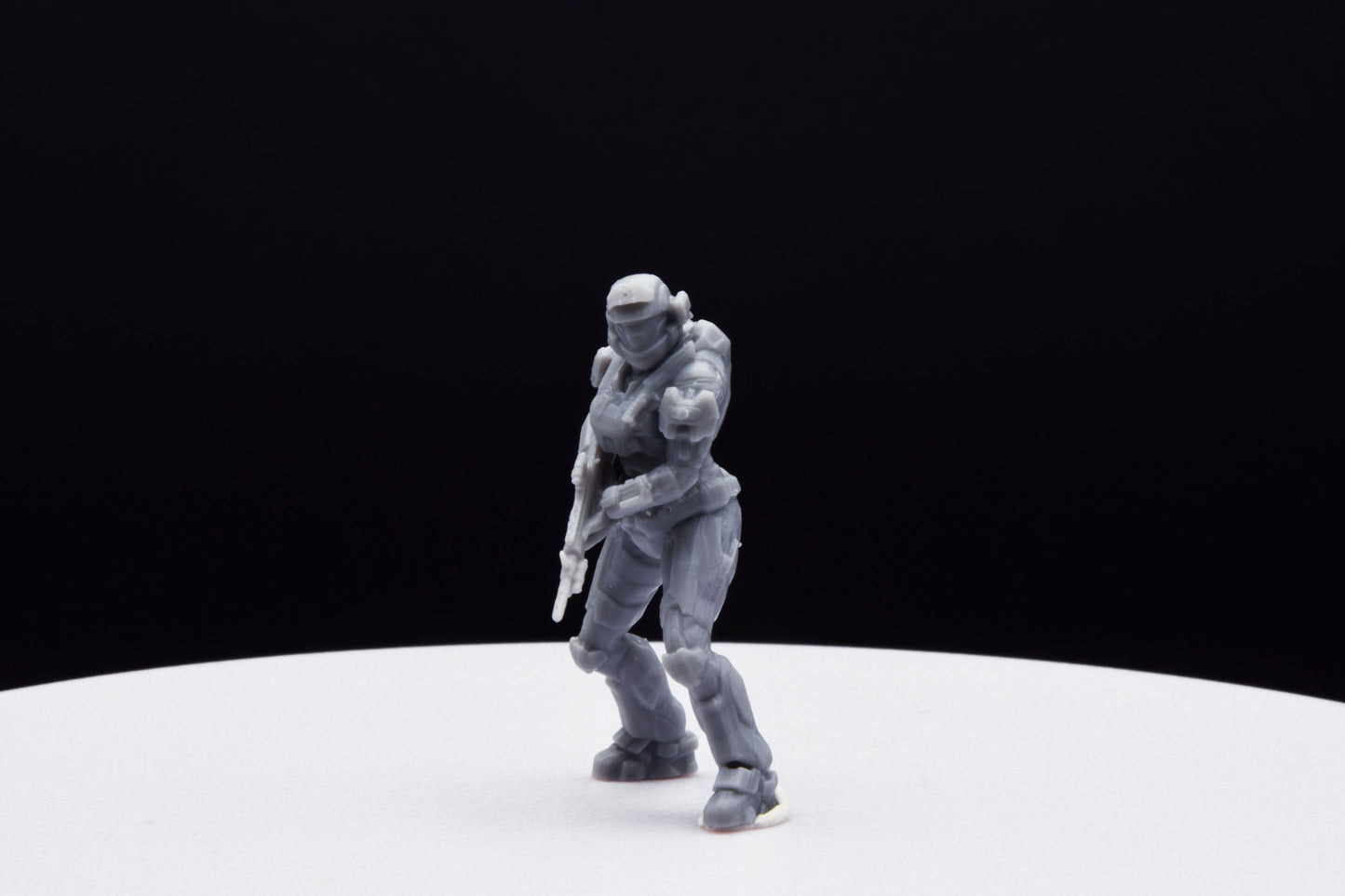 Halo Custom Spartan Type 7 Miniature - TheSTLSmith - 3D Printed with High Quality Resin for Wargame/Skirmish/D&D