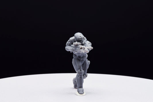 Halo Custom Spartan Type 3 Miniature - TheSTLSmith - 3D Printed with High Quality Resin for Wargame/Skirmish/D&D