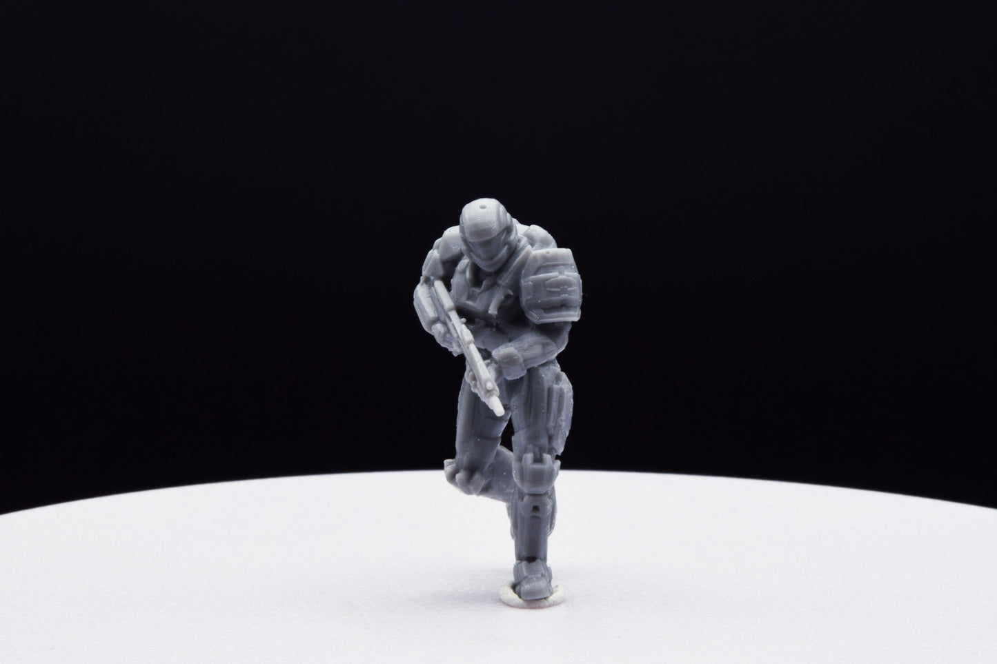 Halo Custom Spartan Type 8 Miniature - TheSTLSmith - 3D Printed with High Quality Resin for Wargame/Skirmish/D&D